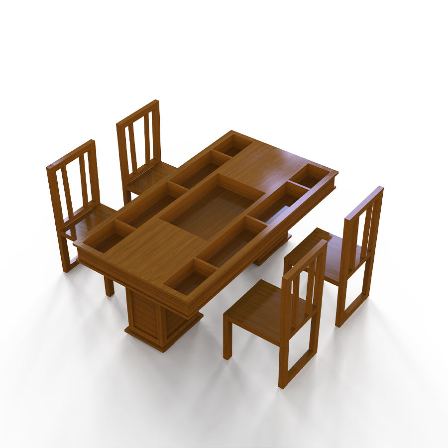Aura | Teakwood Dining Set