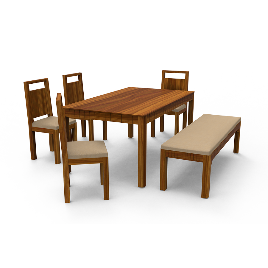 Elavate | Teakwood Dining Set