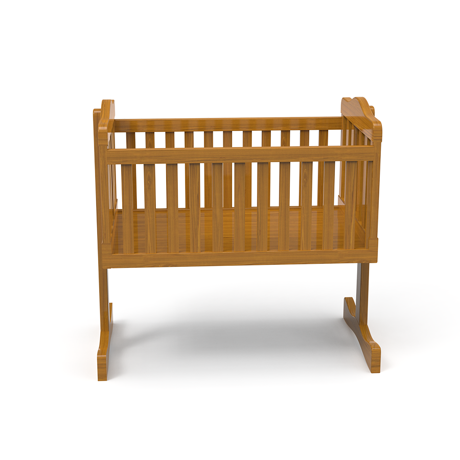 Happy Haven | Teakwood Cradle