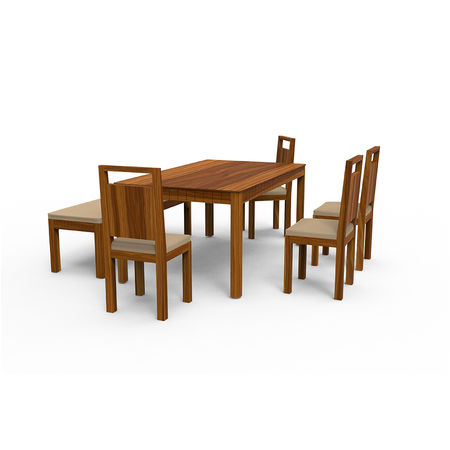 Elavate | Teakwood Dining Set