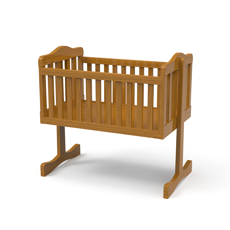 Happy Haven | Teakwood Cradle