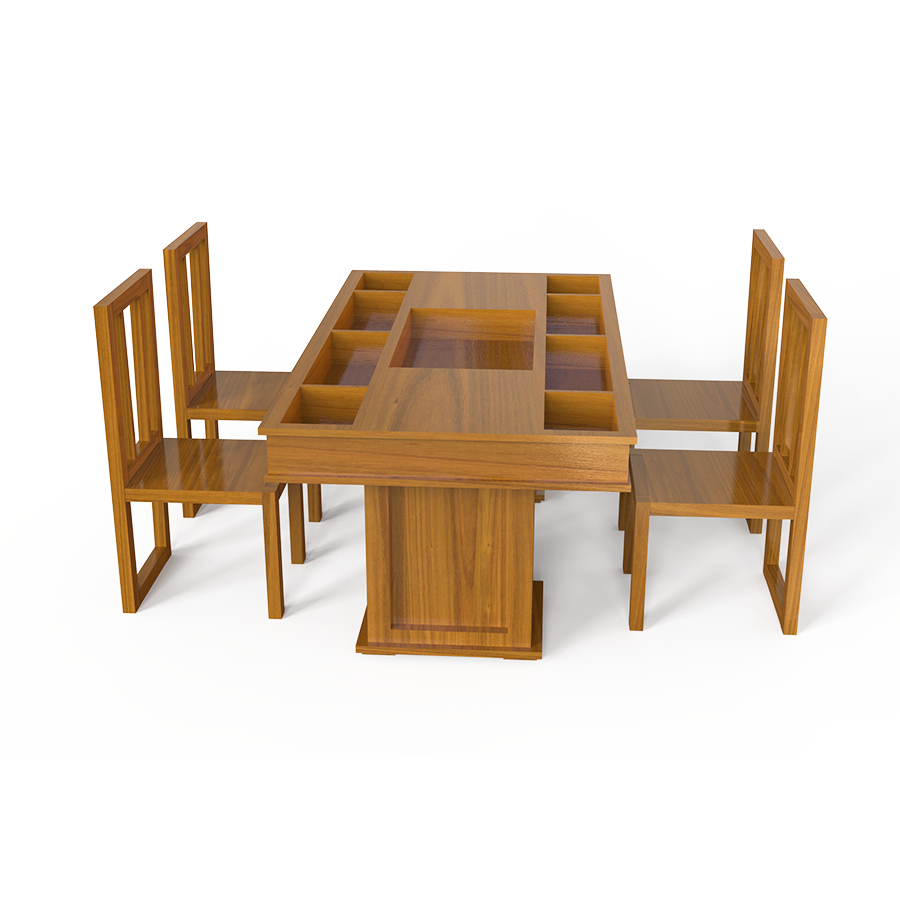 Aura | Teakwood Dining Set