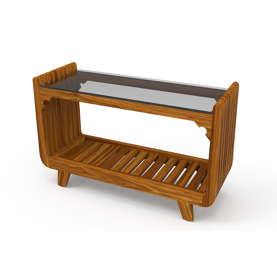 Pivot | Teakwood Teapoy