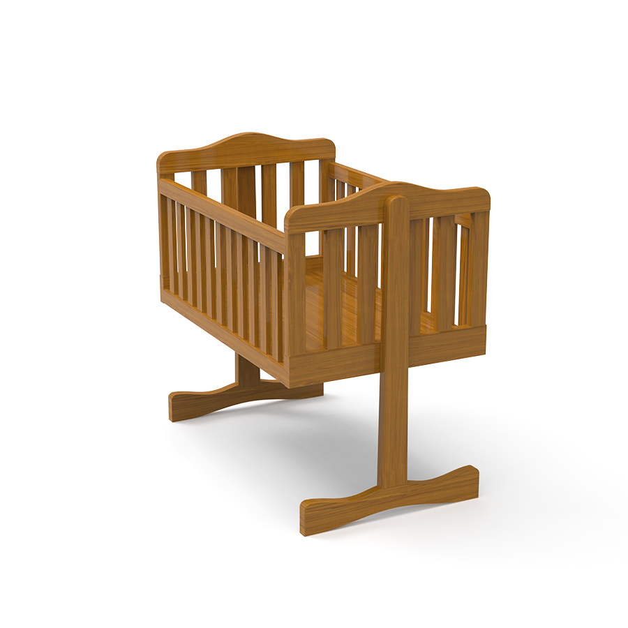 Happy Haven | Teakwood Cradle