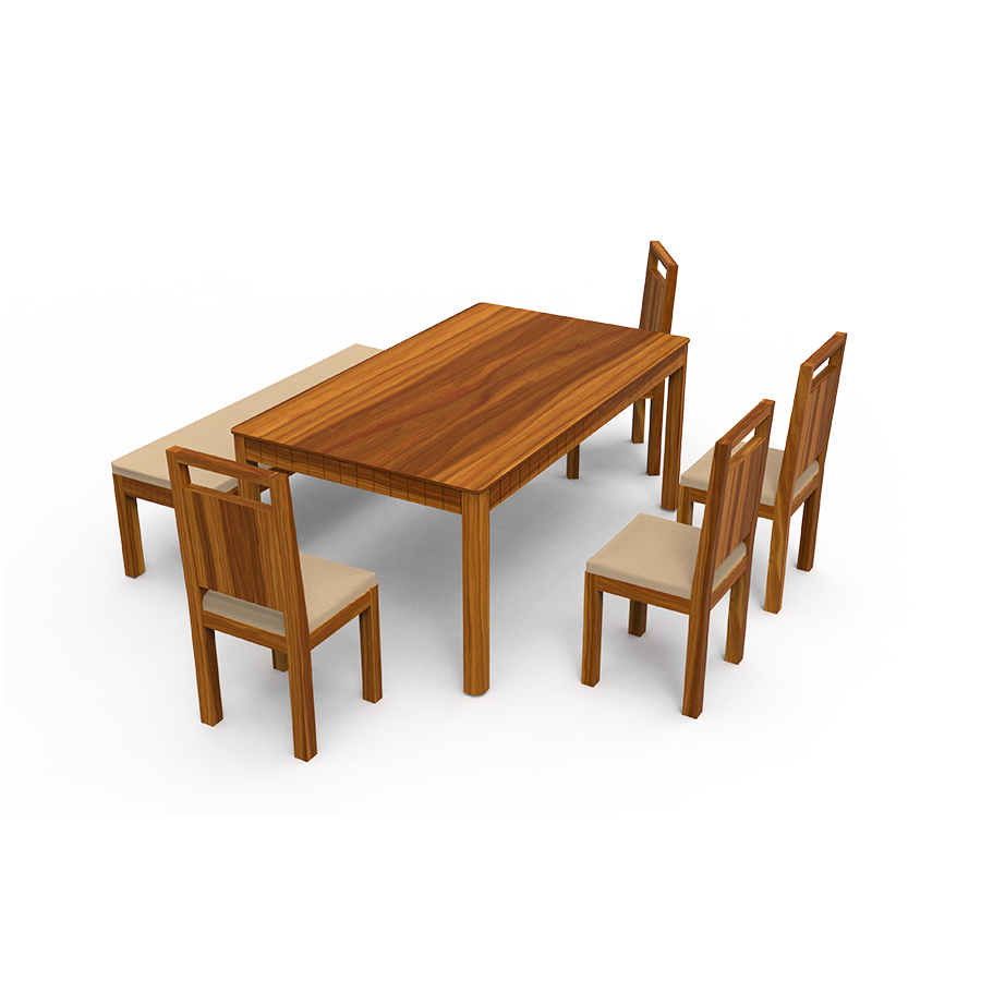 Elavate | Teakwood Dining Set
