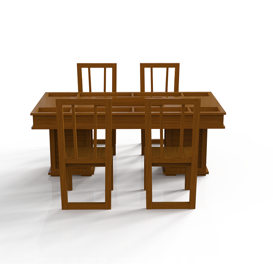 Aura | Teakwood Dining Set