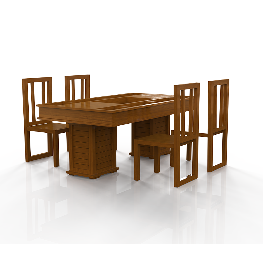 Aura | Teakwood Dining Set