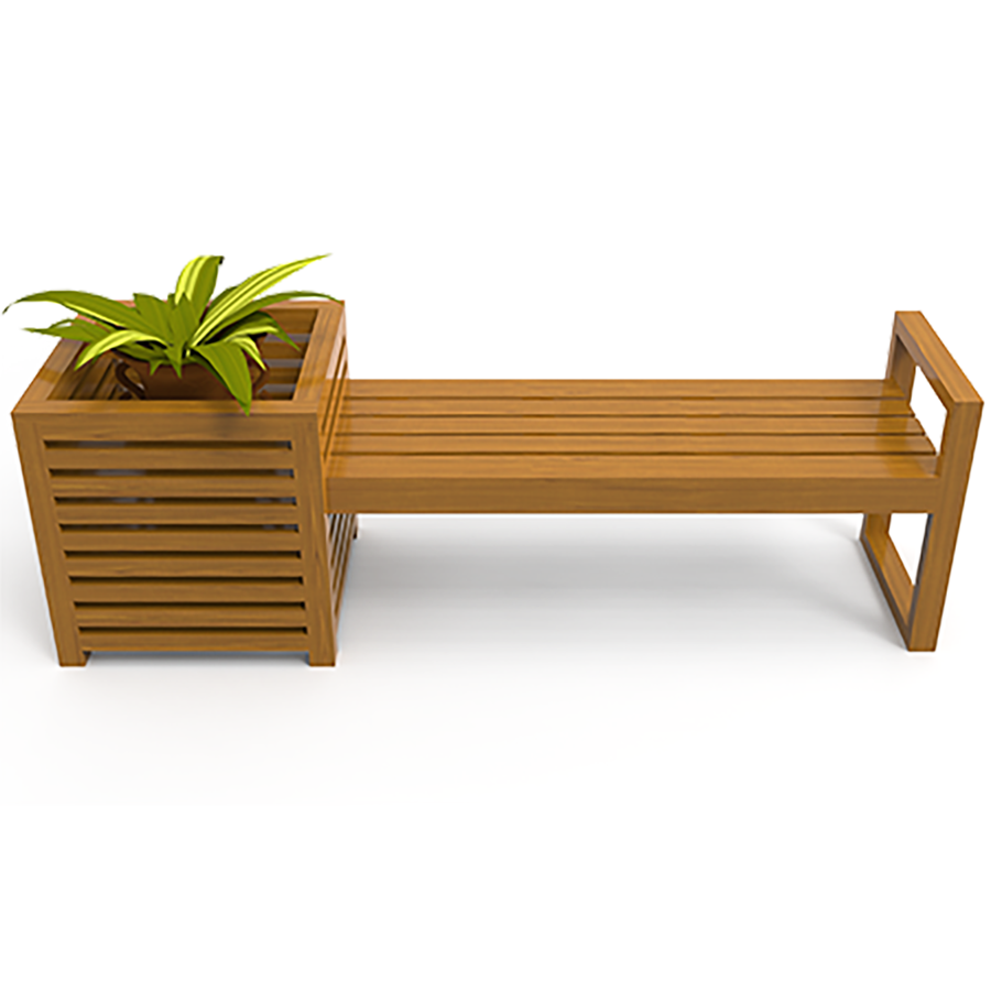 Garden Glow | Teakwood Bench