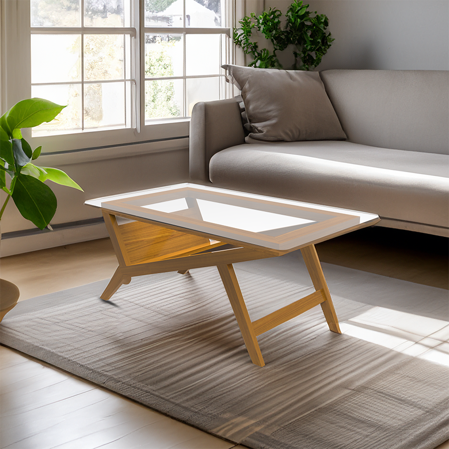 Cypress Crest | Teakwood Teapoy