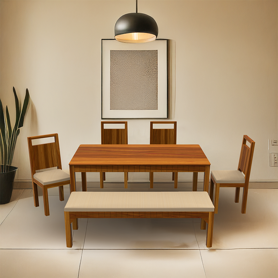 Elavate | Teakwood Dining Set