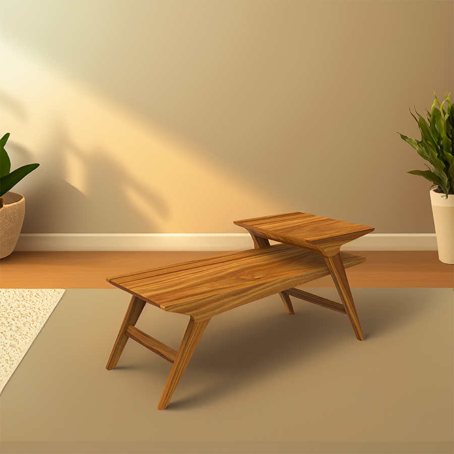 Lumen | Teakwood Teapoy