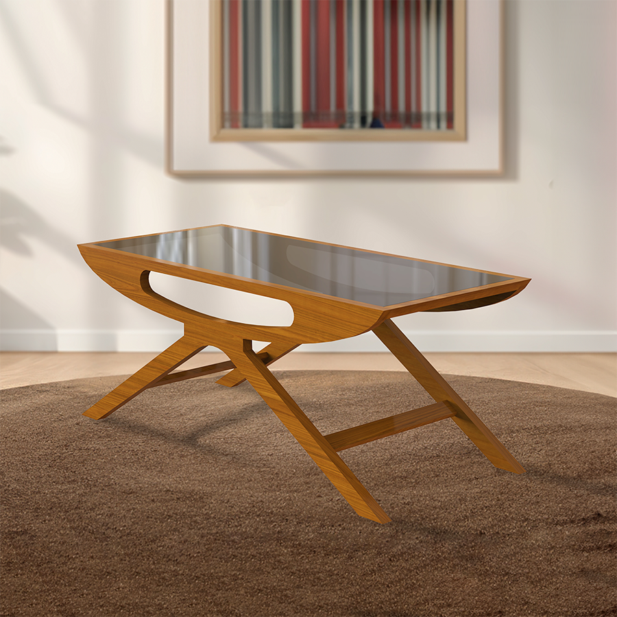Lyzza | Teakwood Teapoy