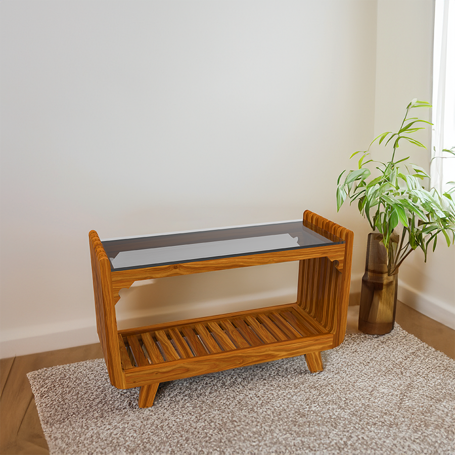 Pivot | Teakwood Teapoy