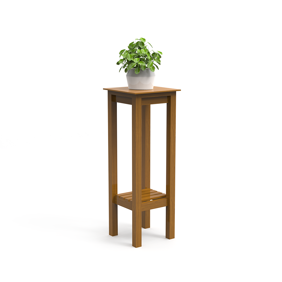 Botanic Perch | Teakwood Plant Stand
