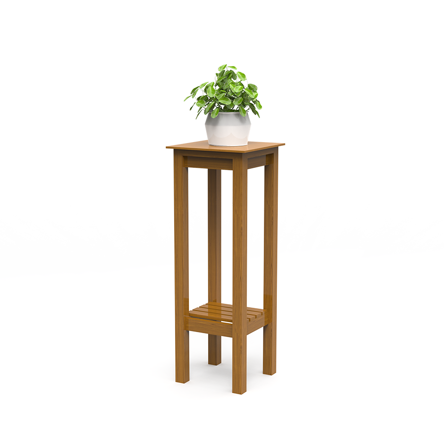 Botanic Perch | Teakwood Plant Stand