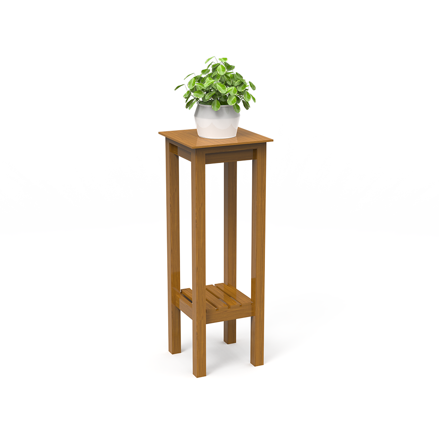 Botanic Perch | Teakwood Plant Stand