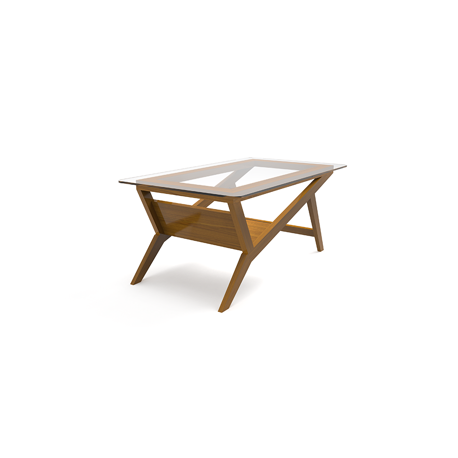 Cypress Crest | Teakwood Teapoy