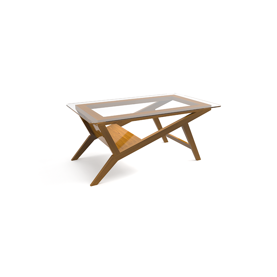 Cypress Crest | Teakwood Teapoy