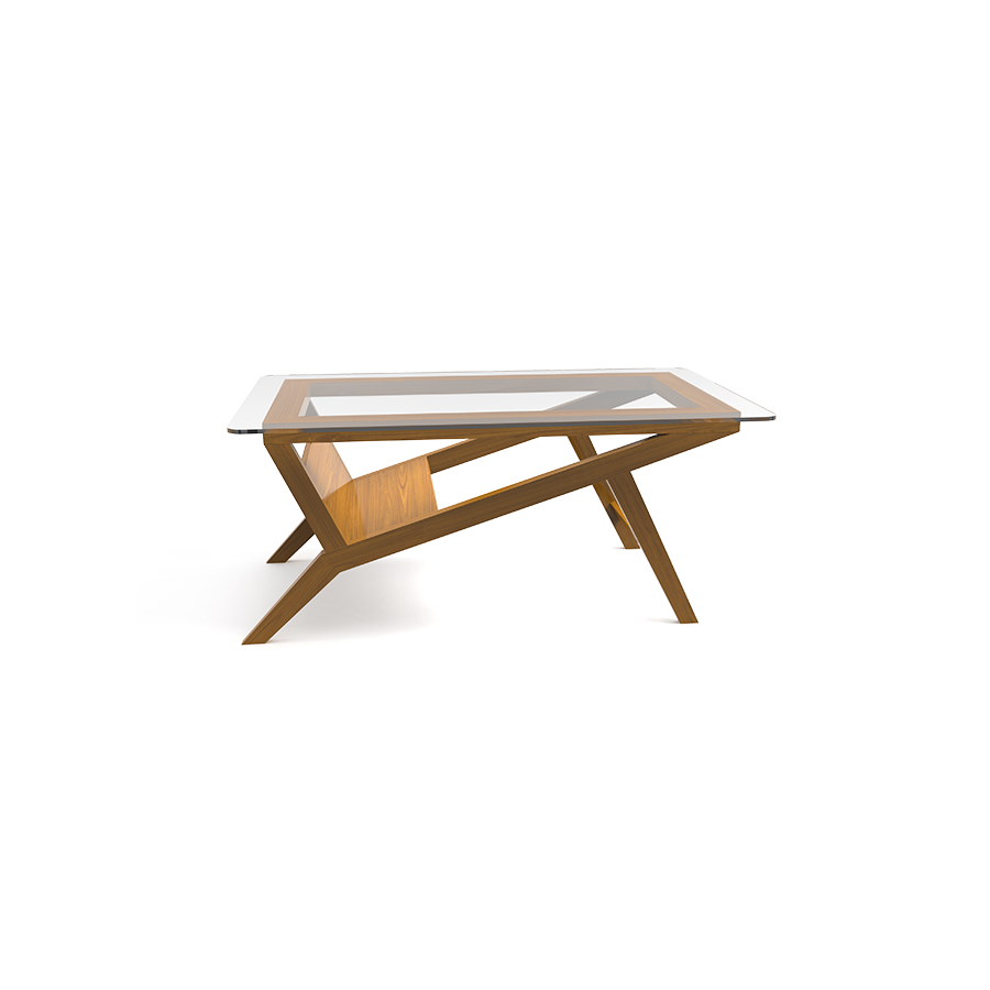 Cypress Crest | Teakwood Teapoy
