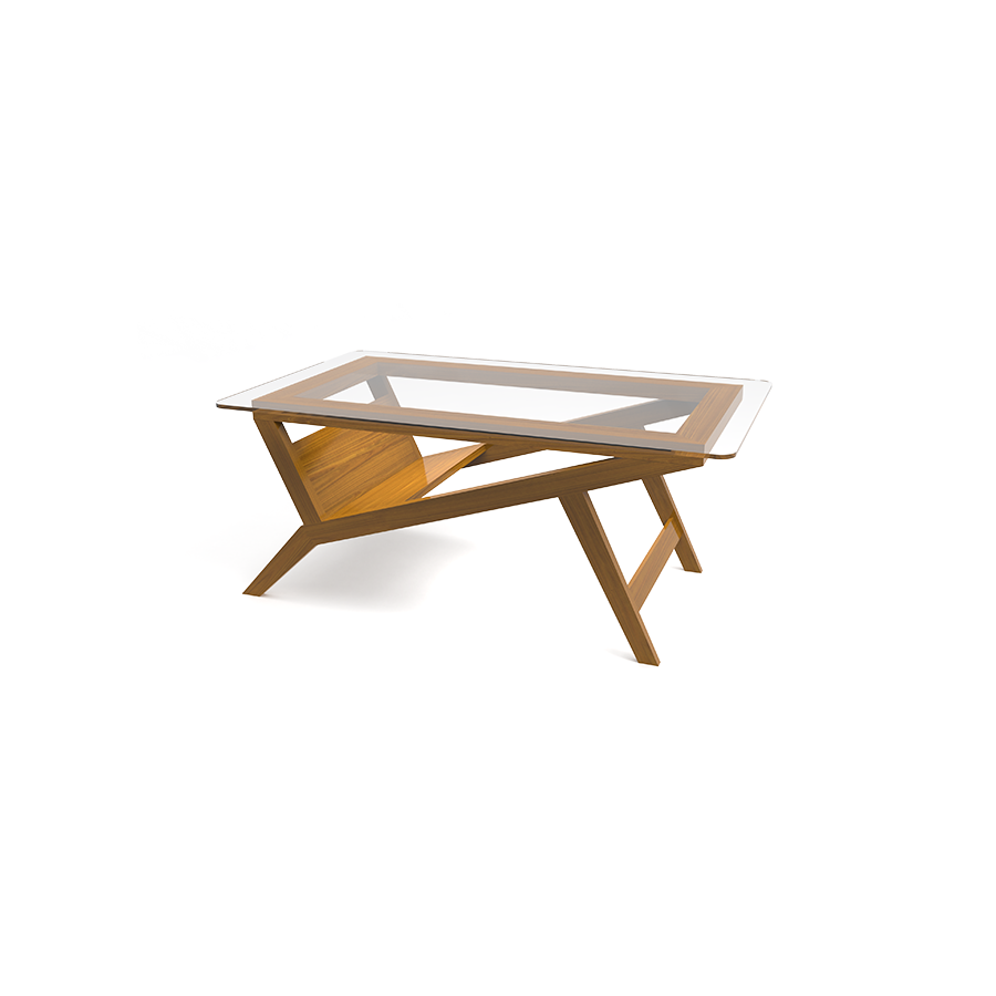 Cypress Crest | Teakwood Teapoy