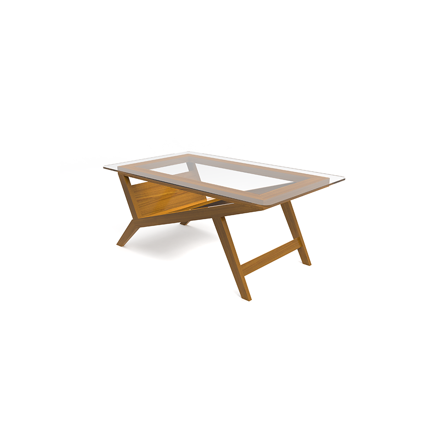 Cypress Crest | Teakwood Teapoy