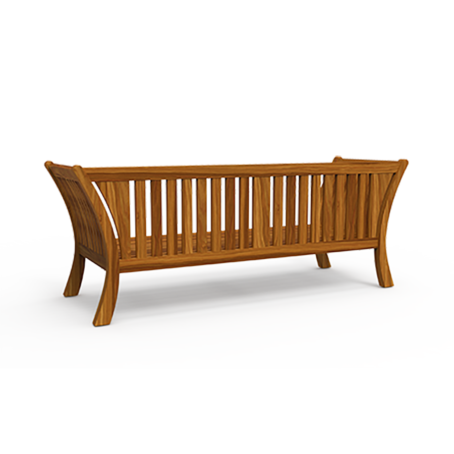 Zapian | Teakwood 3 Seater