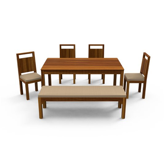 Elavate | Teakwood Dining Set