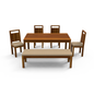 Elavate | Teakwood Dining Set