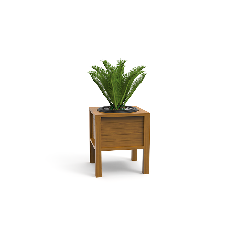 Wood Nook | Teakwood  Plant Stand