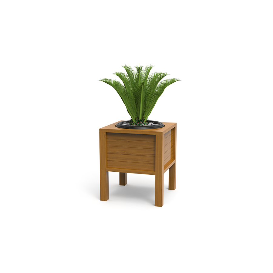 Wood Nook | Teakwood  Plant Stand