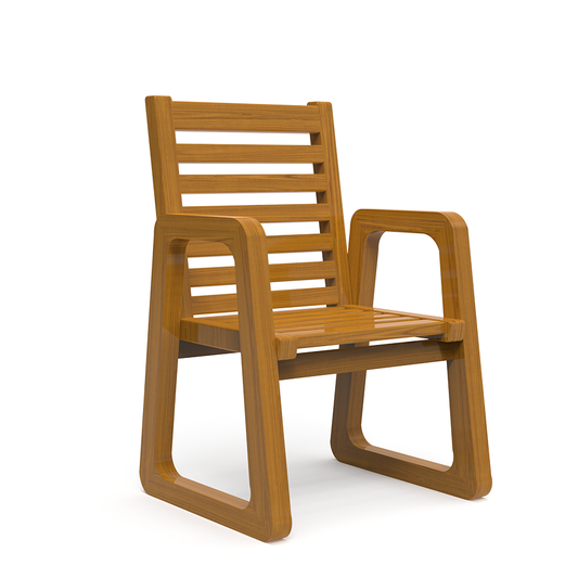 Majestic Matrix | Teakwood  Sitout Chair