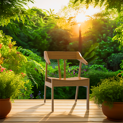 Maple Marvel | Teakwood Sitout Chair