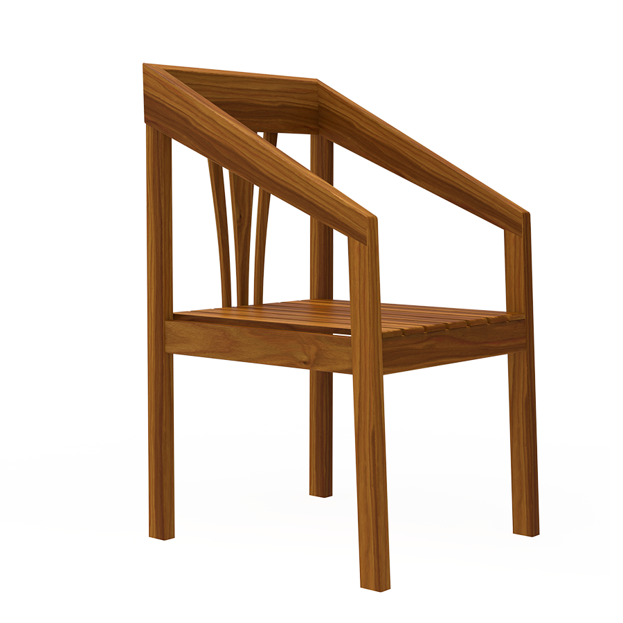 Zonic | Teakwood  Sitout Chair