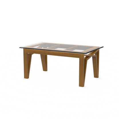 Willow Whim | Teakwood Teapoy