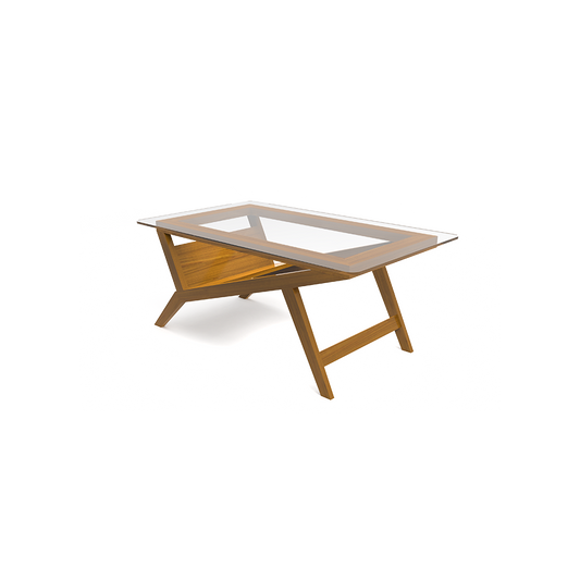 Cypress Crest  | Teakwood Teapoy
